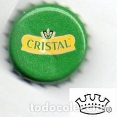 Colecionismo de cervejas: chapa - cerveza - CHILE - Cristal