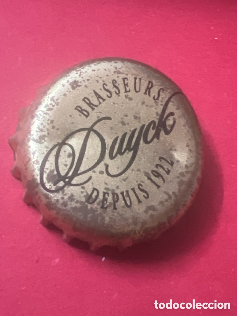 Colecionismo de cervejas: T4/X148/M1. CHAPA CERVEZA - FRANCIA - Duyck brasseurs depuis 1922