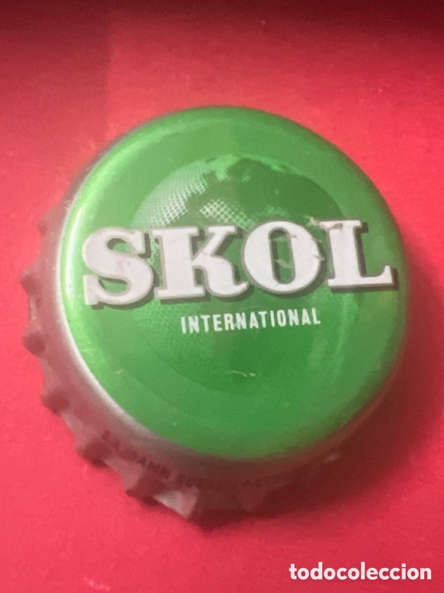 Collectionnisme de bi&egrave;res: T4/X148/M4. CHAPA CERVEZA - Skol International - ESPA&Ntilde;A