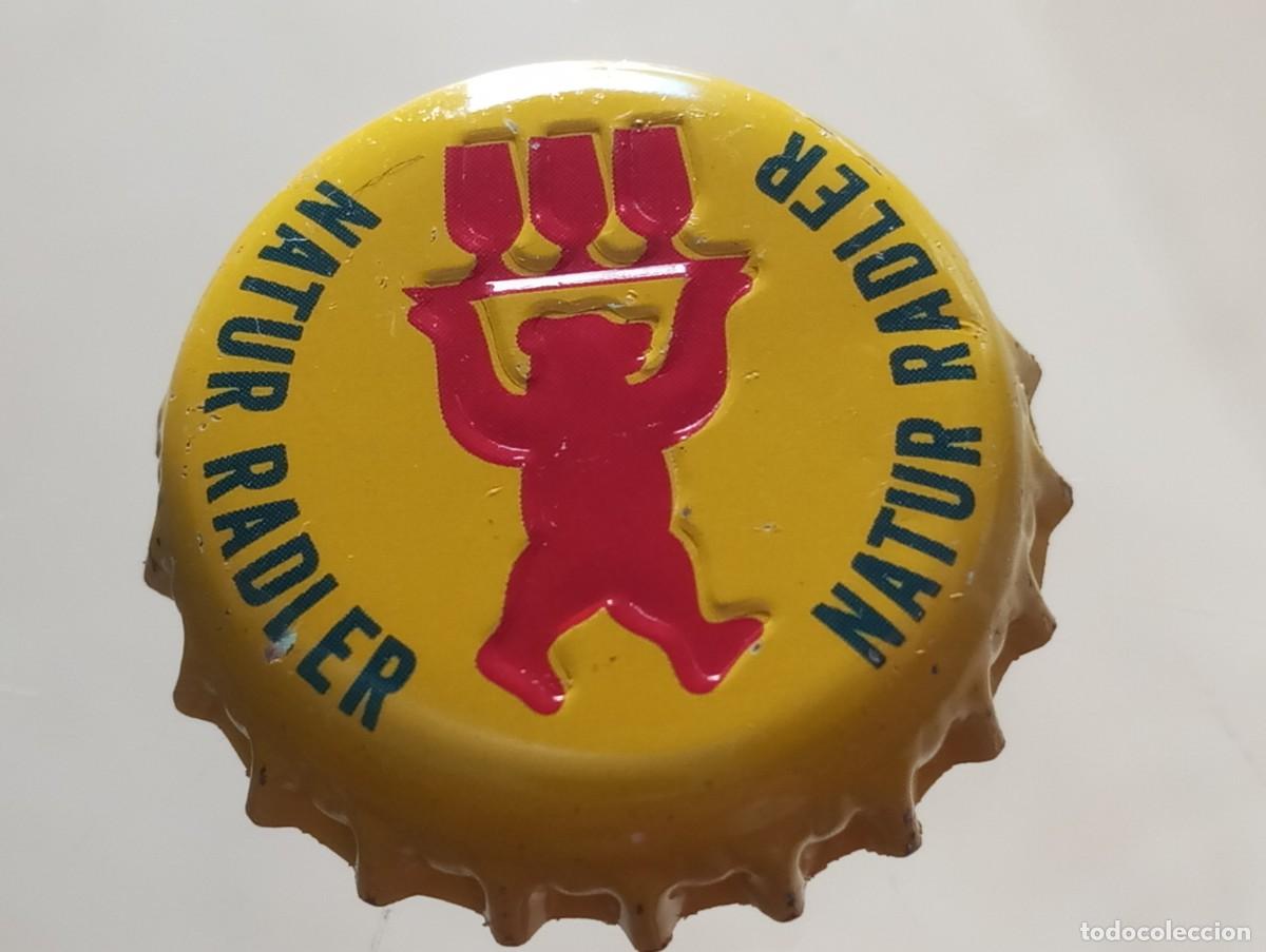 Coleccionismo de cervezas: Chapa tap&oacute;n corona de la cerveza alemana BERLINER NATUR RADLER