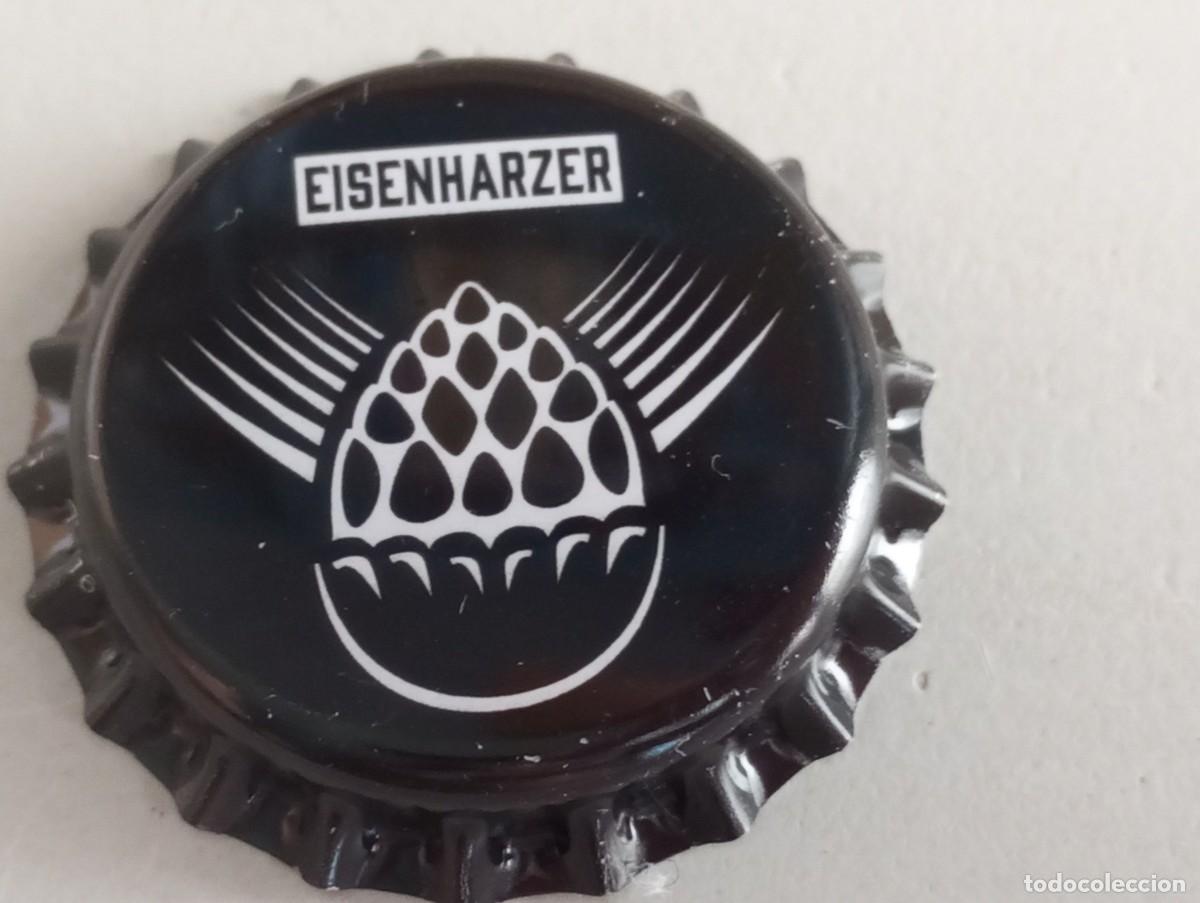 Collezionismo di birre: Chapa tap&oacute;n corona NUEVO de la cerveza alemana EISENHARZER