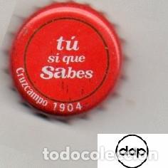 Collectionnisme de bi&egrave;res: chapa - cerveza - ESPA&Ntilde;A - Cruzcampo