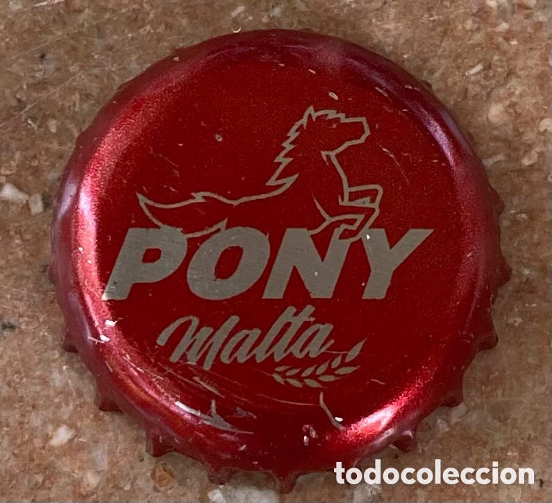 Sammeln von Brauereiartikeln: CHAPA BOTTLE CAP TAP&Oacute;N CORONA BIERE BIER CERVEZA BEER PONY MALTA(10)COLOMBIA--LOTE N. 2172--CARMANJO