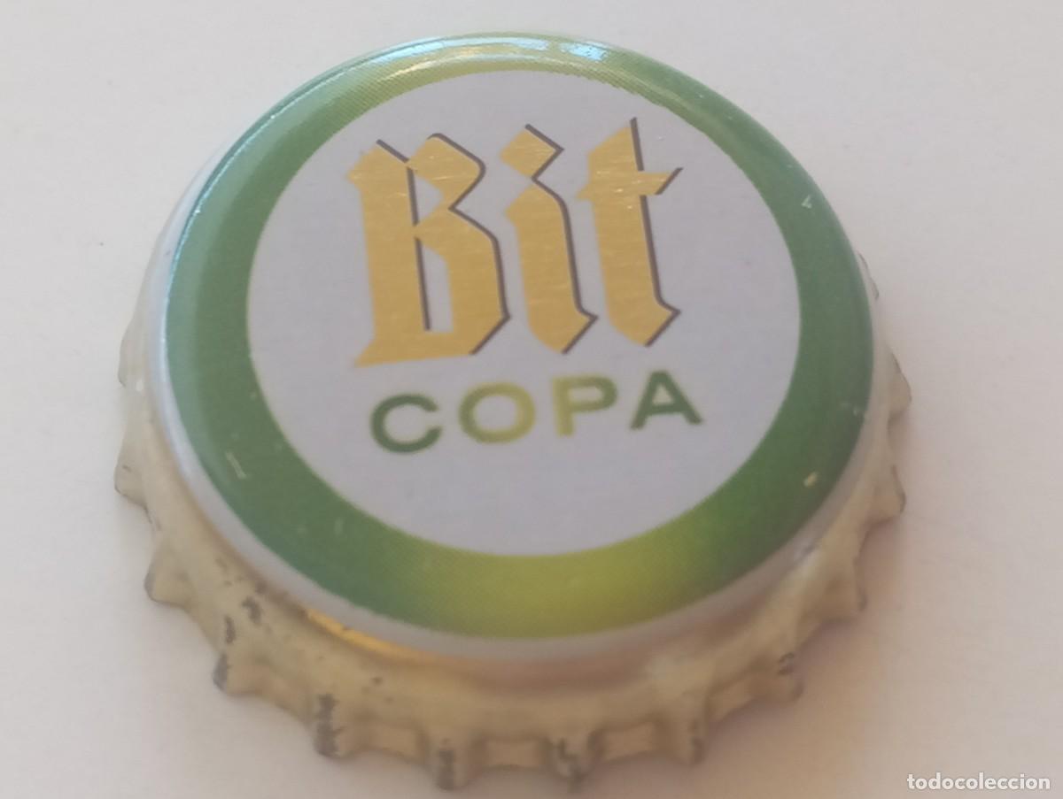 Coleccionismo de cervezas: Chapa tap&oacute;n corona de la cerveza alemana BITBURGER BIT COPA