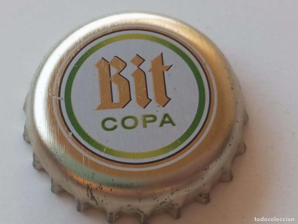 Coleccionismo de cervezas: Chapa tap&oacute;n corona de la cerveza alemana BITBURGER BIT COPA