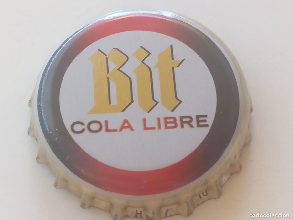 Coleccionismo de cervezas: Chapa tap&oacute;n corona de la cerveza alemana BITBURGER BIT COLA LIBRE