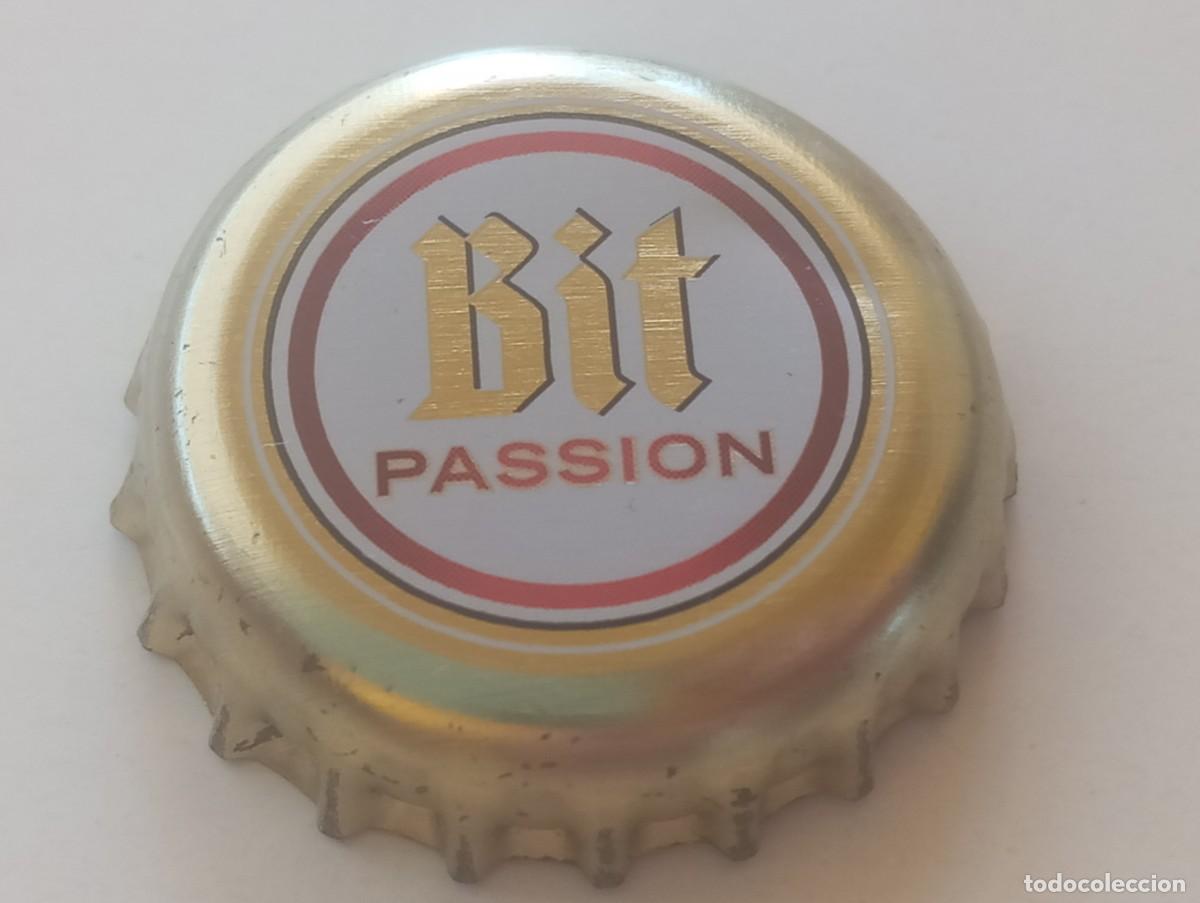 Coleccionismo de cervezas: Chapa tap&oacute;n corona de la cerveza alemana BITBURGER BIT PASSION