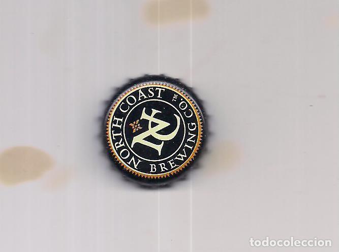 Coleccionismo de cervezas: 1 chapa usada North Coast NC de Estados unidos