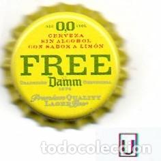 Sammeln von Brauereiartikeln: chapa sin usar - cerveza - ESPA&Ntilde;A - Free Damm Lemon