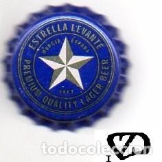 Collezionismo di birre: chapa sin usar - cerveza - ESPA&Ntilde;A - Estrella Levante Sin