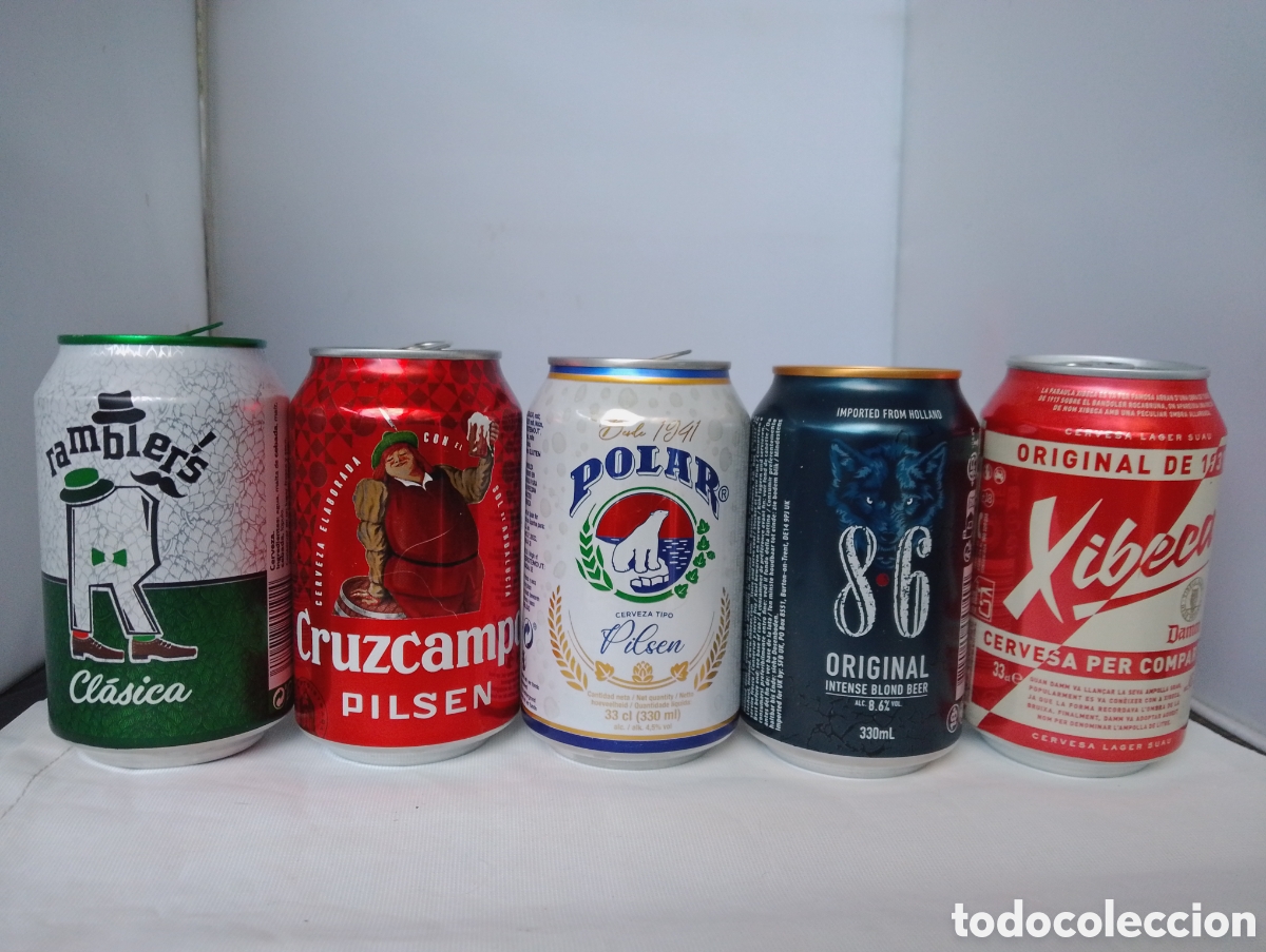 Collectionnisme de bi&egrave;res: Latas cerveza Vac&iacute;as