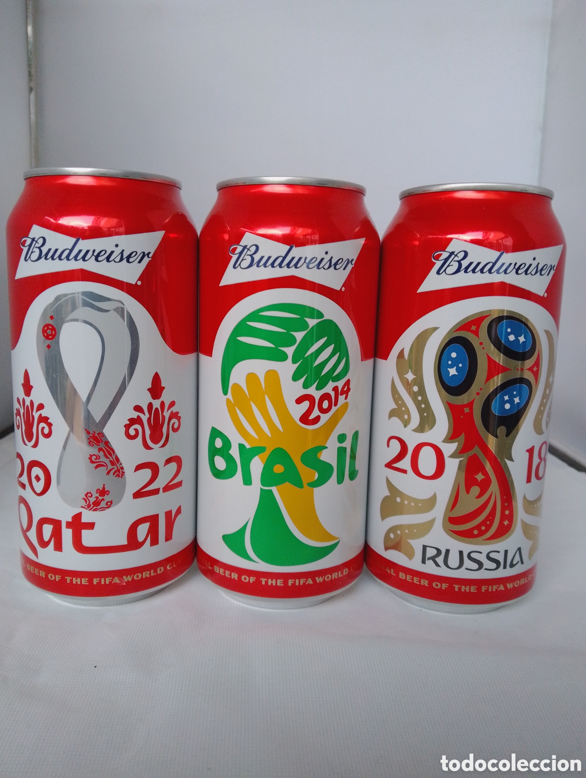 Collectionnisme de bi&egrave;res: Cervezas Budweiser Mundial Futbol