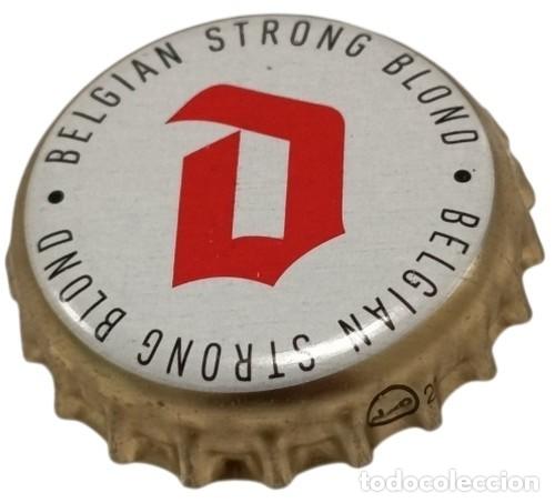 Coleccionismo de cervezas: Belgica Capsule de Bi&egrave;re Beer Crown Cap Duvel Belgian Stong Blond RP918
