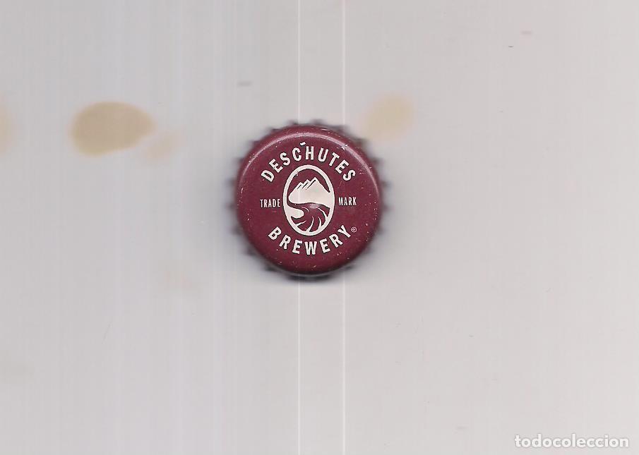 Coleccionismo de cervezas: 1 chapa usada Deschutes de Estados unidos