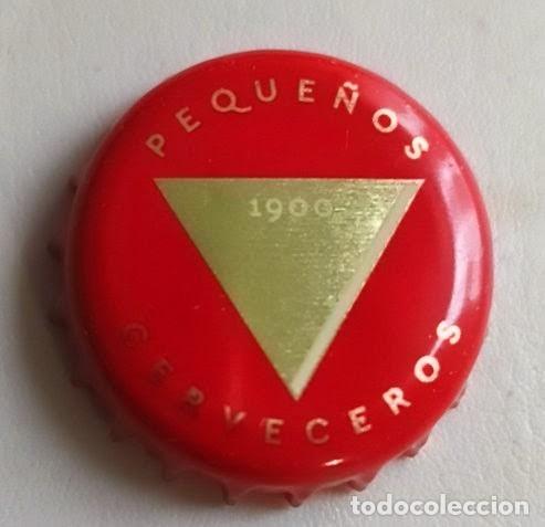 Coleccionismo de cervezas: CHAPA CORONA ESPA&Ntilde;A &Aacute;MBAR MODELO NUEVO