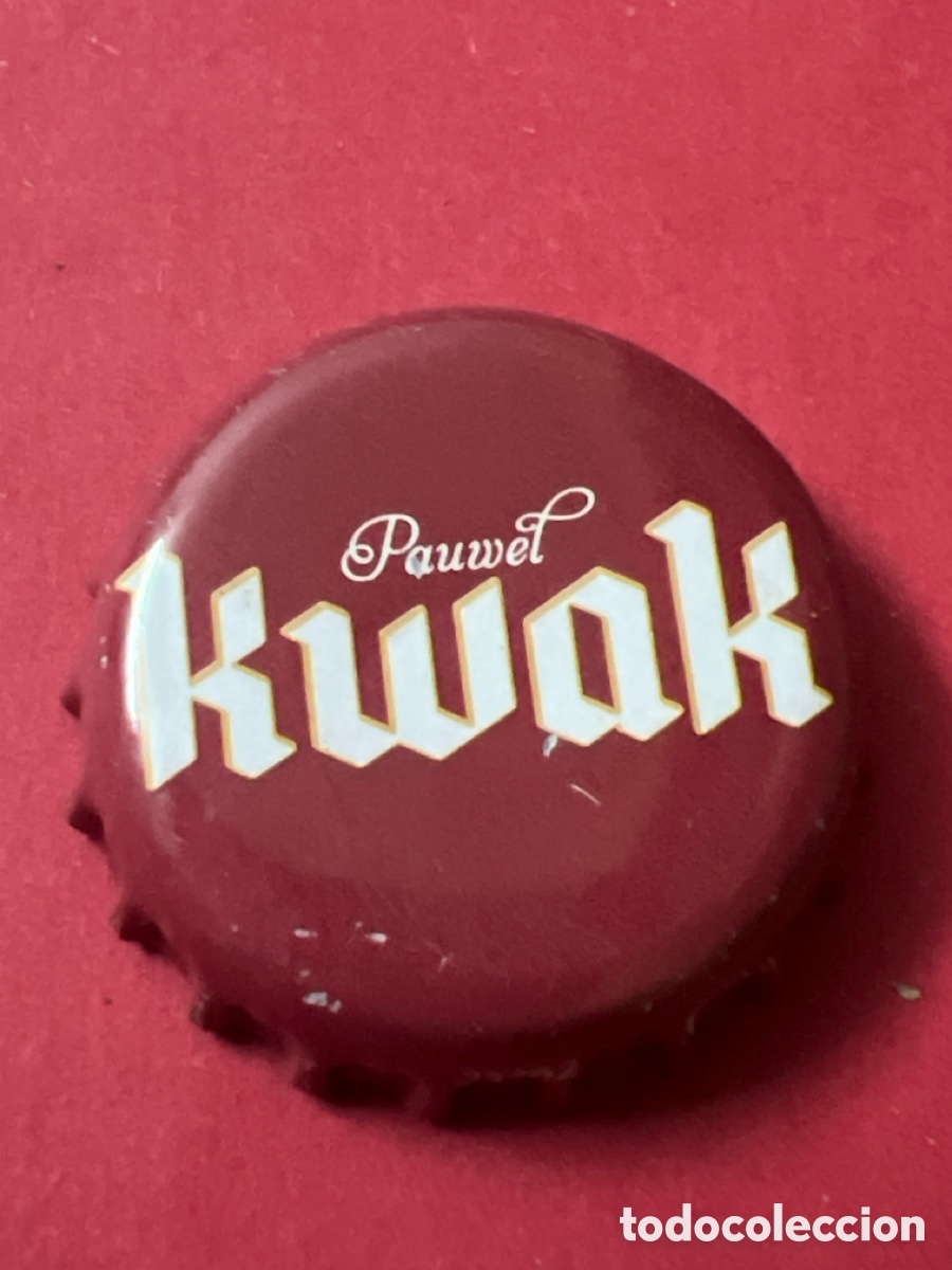 Coleccionismo de cervezas: T4/X147/18. CHAPA CERVEZA - Pauwel Kwak - B&Eacute;LGICA