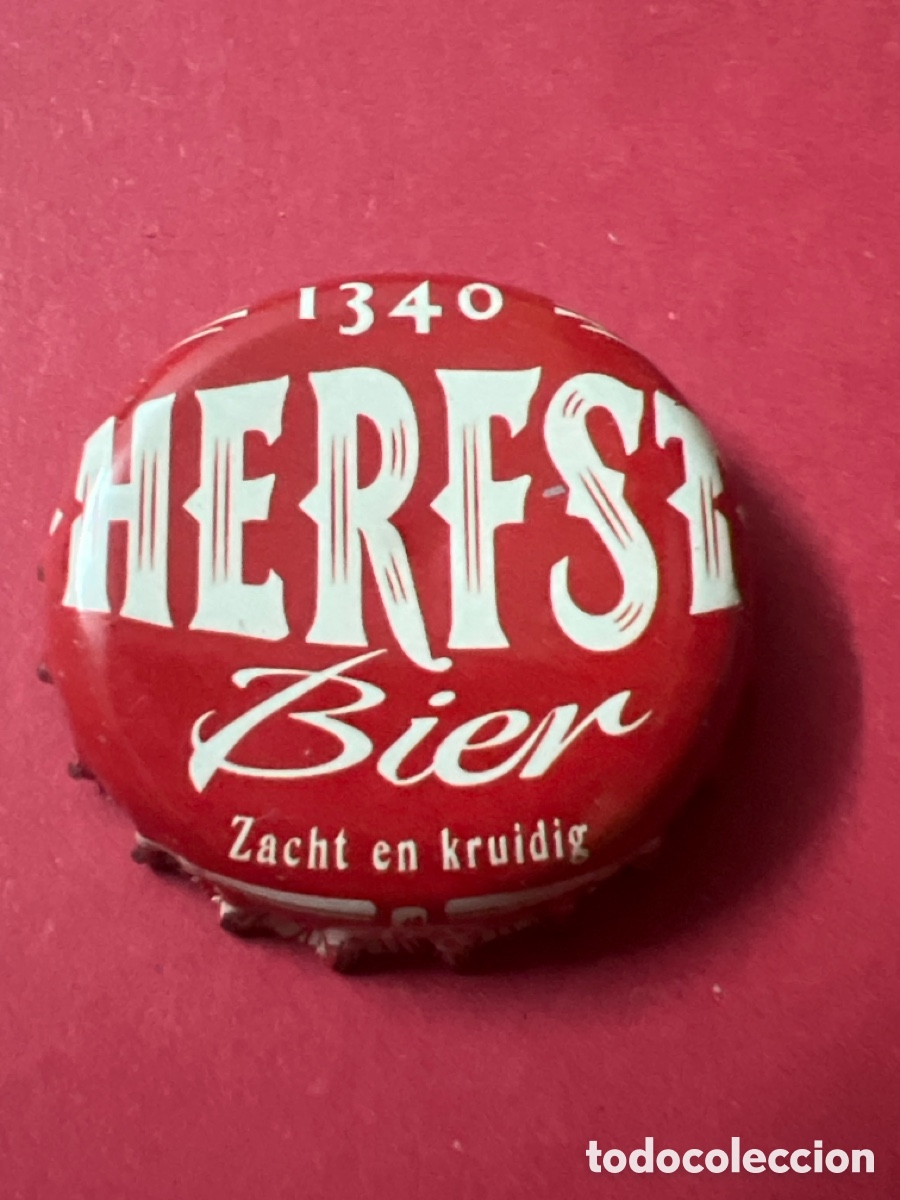 Coleccionismo de cervezas: T4/X147/22. CHAPA CERVEZA - PA&Iacute;SES BAJOS - 1340 Herfst Bier Zacht en kruidig