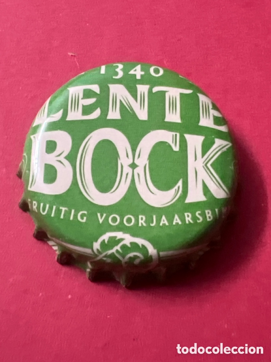 Coleccionismo de cervezas: T4/X147/67. CHAPA CERVEZA - PA&Iacute;SES BAJOS - 1340 Lente Bock Fruitig Voorjaarsbier