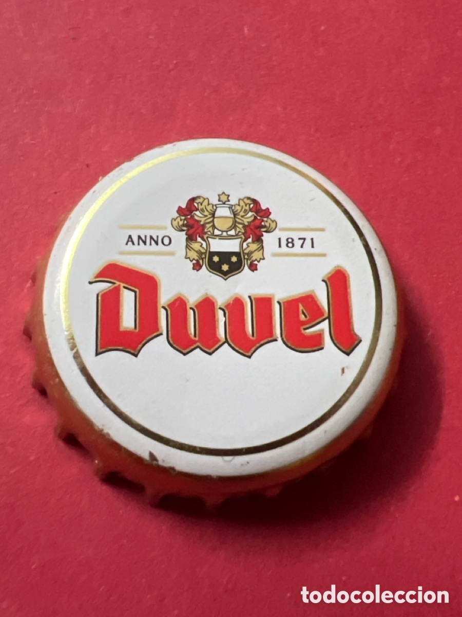 Coleccionismo de cervezas: T4/X147//84. CHAPA DE CERVEZA - TAP&Oacute;N CORONA DUVEL