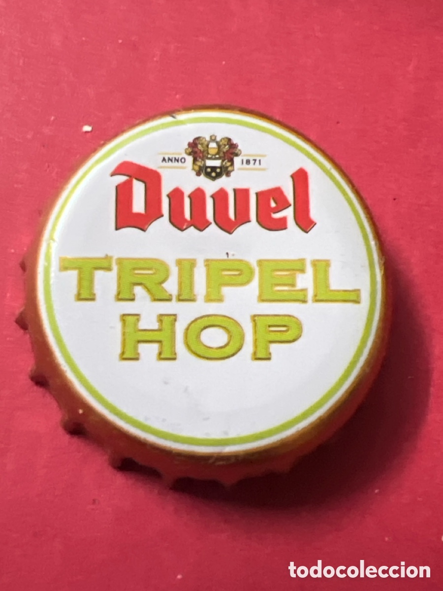Coleccionismo de cervezas: T4/X146/O6. Chapa Cerveza Duvel Tripel Hop