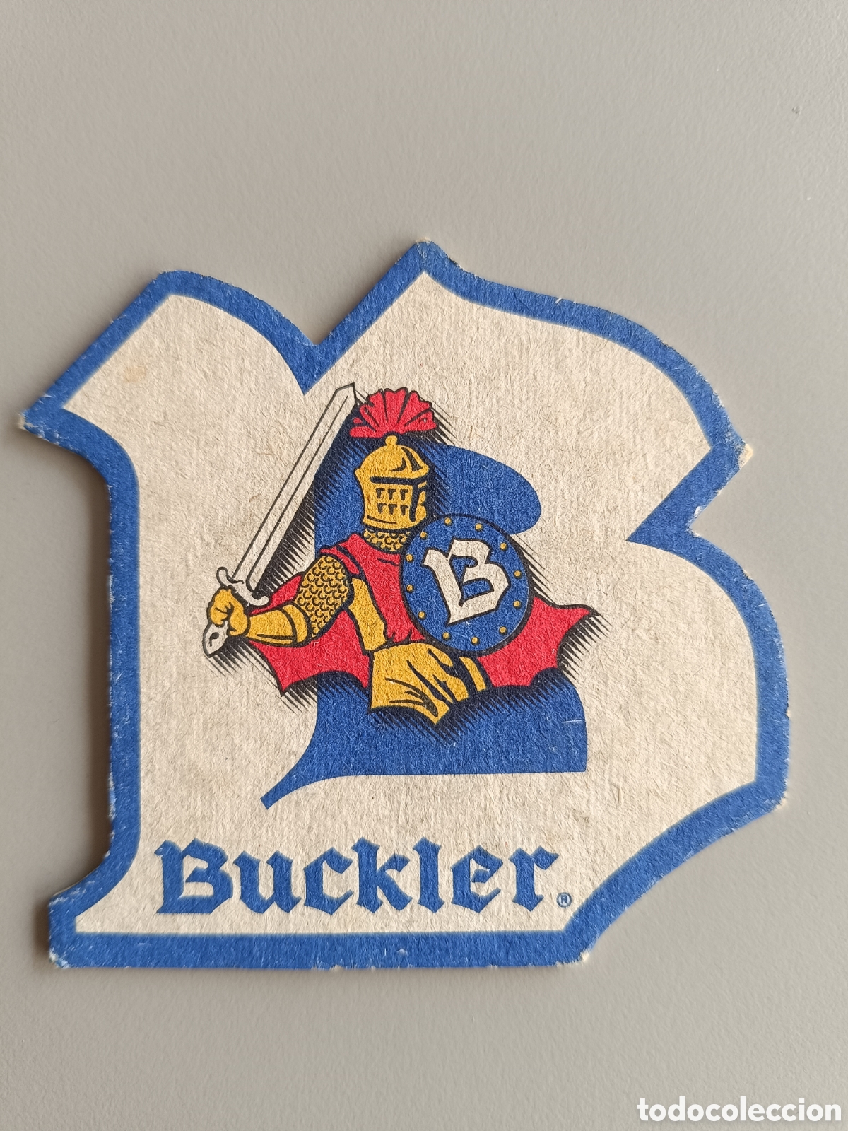 Coleccionismo de cervezas: Buckler cerveza posavasos a&ntilde;os 90