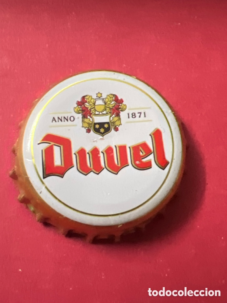 Coleccionismo de cervezas: T4/X145/B3. CHAPA DE CERVEZA - TAP&Oacute;N CORONA DUVEL