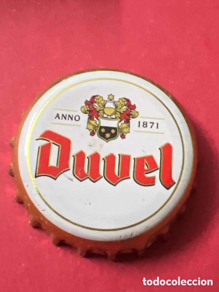 Coleccionismo de cervezas: T4/X145/B5. CHAPA DE CERVEZA - TAP&Oacute;N CORONA DUVEL