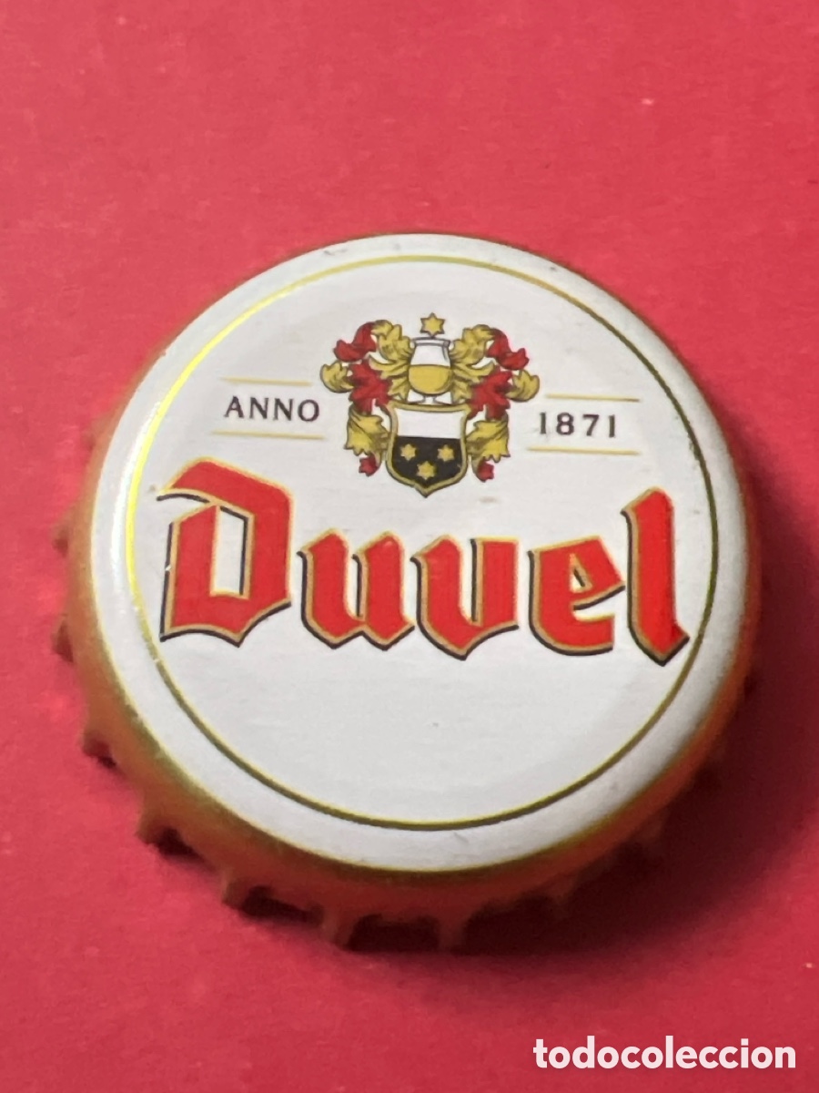 Coleccionismo de cervezas: T4/X145/B6. CHAPA DE CERVEZA - TAP&Oacute;N CORONA DUVEL