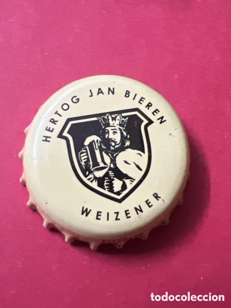Coleccionismo de cervezas: T4/X145/D1. CHAPA CERVEZA - PA&Iacute;SES BAJOS - Hertog Jan Bieren Weizener