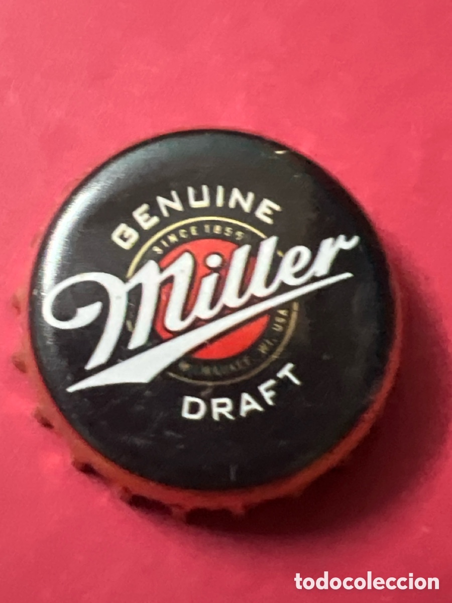 Coleccionismo de cervezas: T4/X145/G2. cerveza de EE.UU. MILLER GENUINE DRAFT