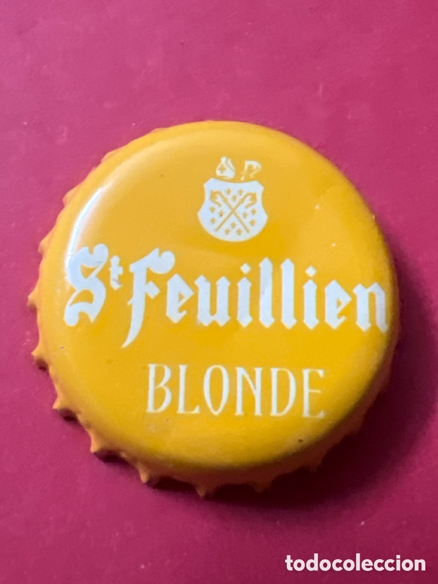 Coleccionismo de cervezas: T4/X145/H1. CHAPA CERVEZA - B&Eacute;LGICA - St Feuillien Blonde