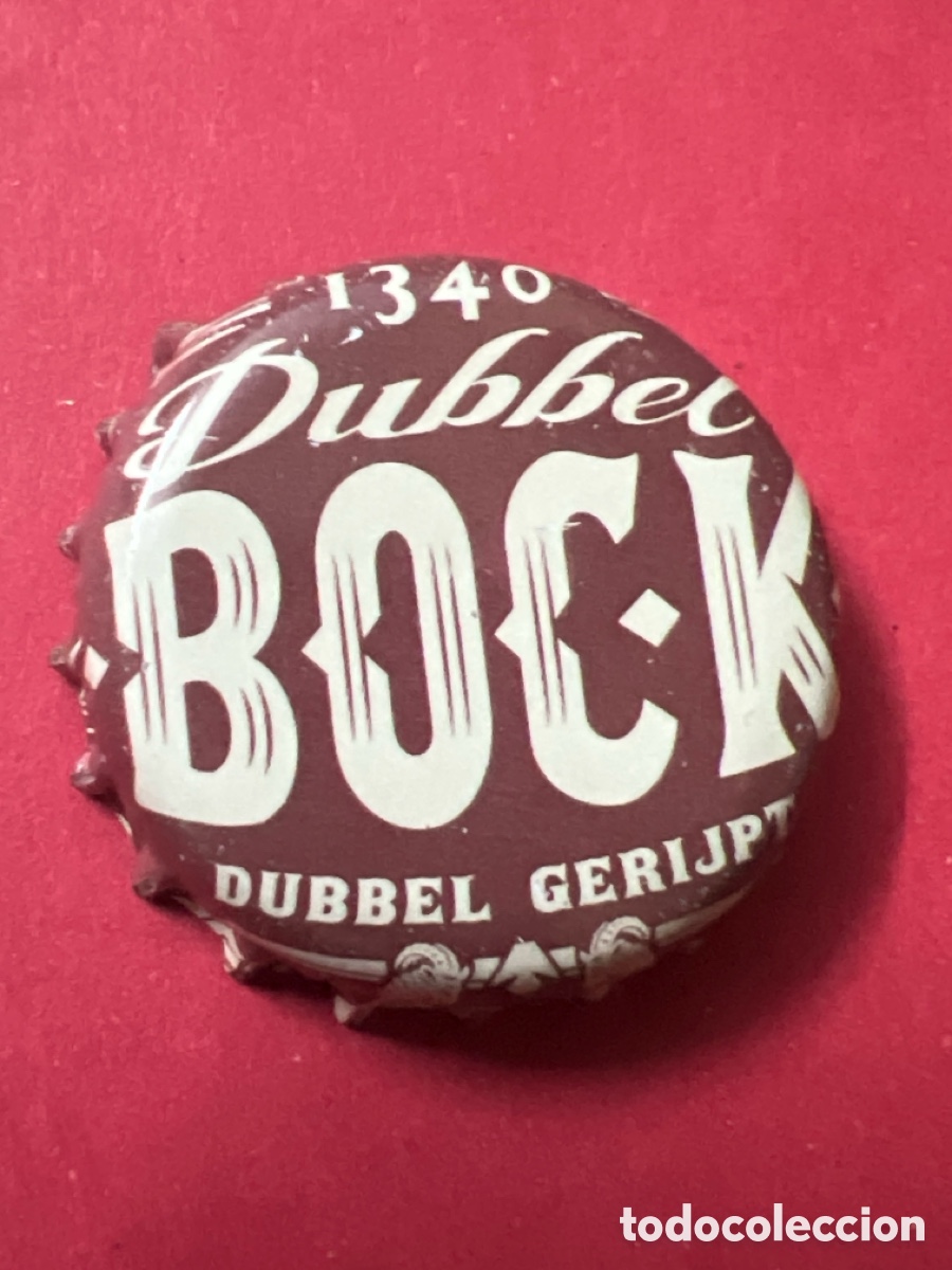 Coleccionismo de cervezas: T4/X145/H3. CHAPA CERVEZA - PA&Iacute;SES BAJOS - 1340 Dubbel Bock Dubbel gerijpt