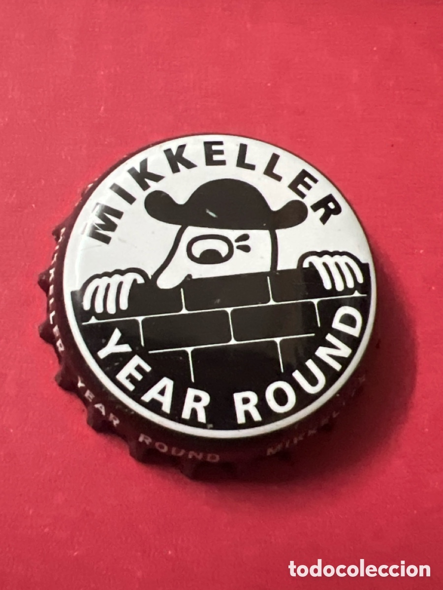 Coleccionismo de cervezas: T4/X145/K1. CHAPA CERVEZA - DINAMARCA - Mikkeller Year Round