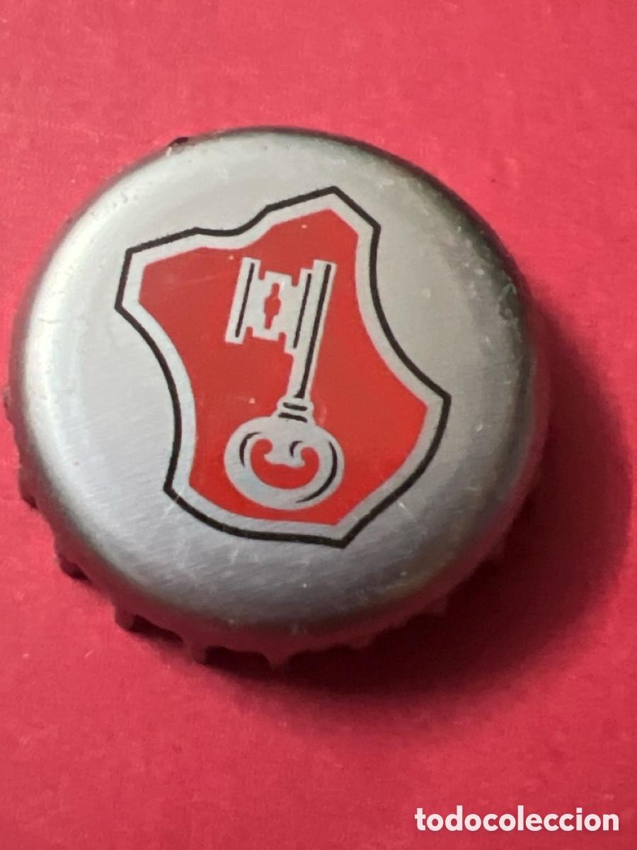 Coleccionismo de cervezas: T4/X145/K3. Chapa Kronkorken Caps Tappi Cerveza Beck&acute;s Llave. Alemania