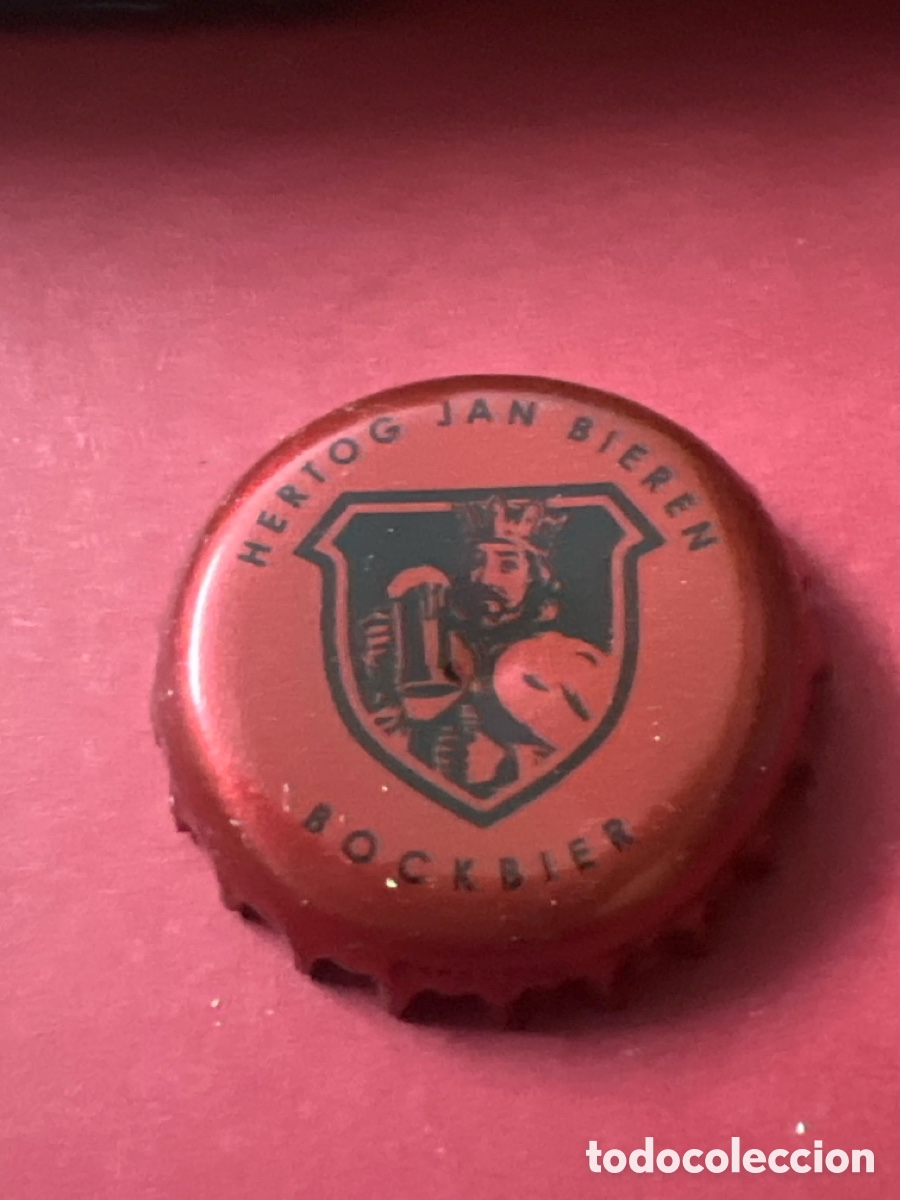 Coleccionismo de cervezas: T4/X145/L6. CHAPA. CERVEZA - PA&Iacute;SES BAJOS - Hertog Jan Bieren Bockbier