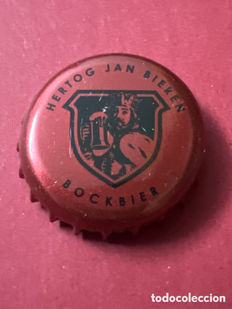 Coleccionismo de cervezas: T4/X145/M2. CHAPA. CERVEZA - PA&Iacute;SES BAJOS - Hertog Jan Bieren Bockbier
