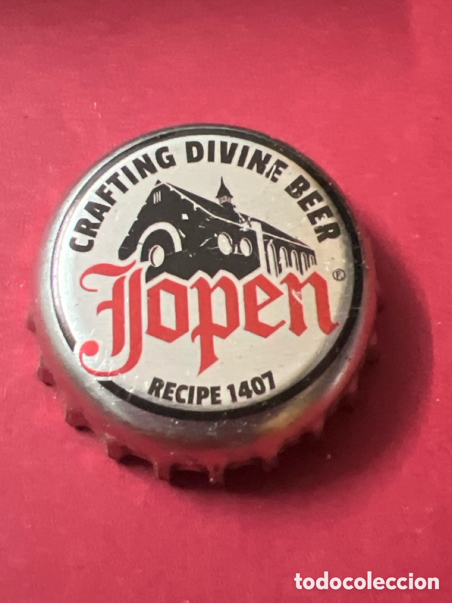 Coleccionismo de cervezas: T4/X145/M6. CHAPA CERVEZA - PA&Iacute;SES BAJOS - Jopen Crafting Divine Beer Recipe 1407