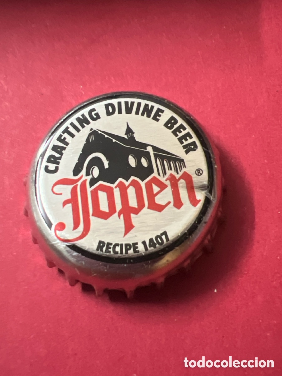 Coleccionismo de cervezas: T4/X145/N1. CHAPA CERVEZA - PA&Iacute;SES BAJOS - Jopen Crafting Divine Beer Recipe 1407