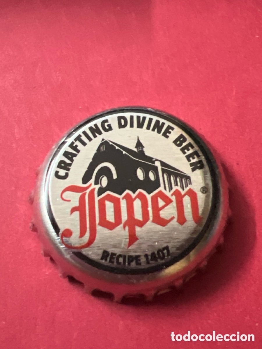 Coleccionismo de cervezas: T4/X145/N2. CHAPA CERVEZA - PA&Iacute;SES BAJOS - Jopen Crafting Divine Beer Recipe 1407