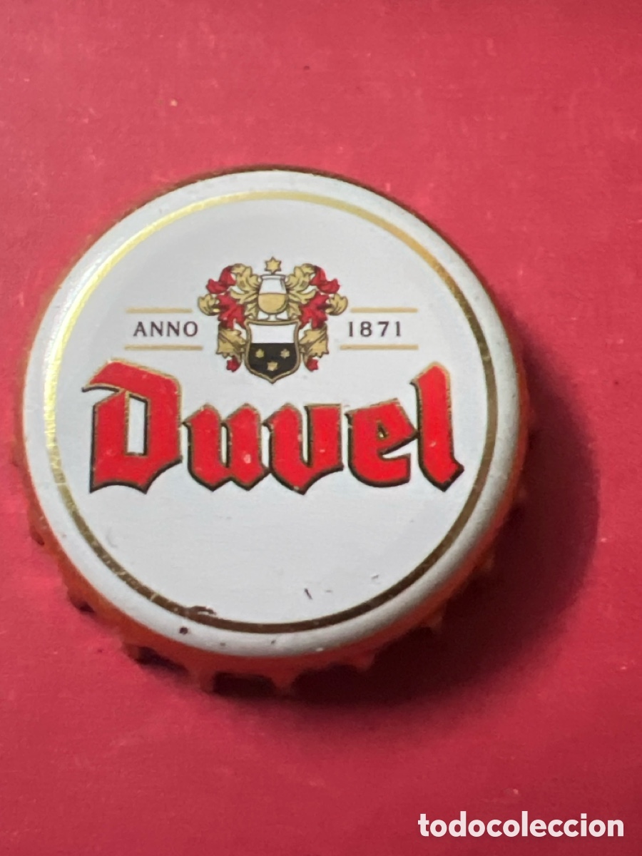 Coleccionismo de cervezas: T4/X145/Q1. CHAPA DE CERVEZA - TAP&Oacute;N CORONA DUVEL