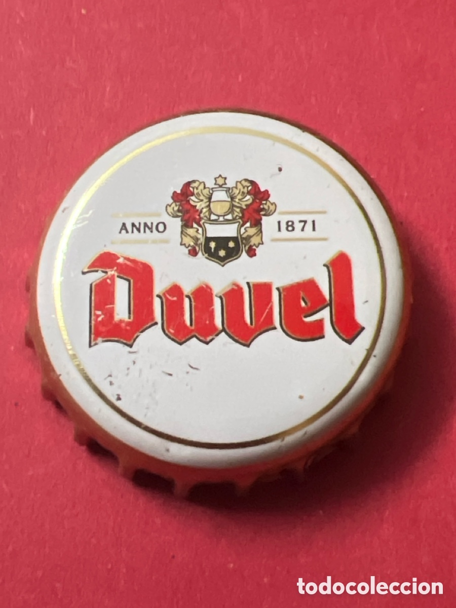 Coleccionismo de cervezas: T4/X145/Q3. CHAPA DE CERVEZA - TAP&Oacute;N CORONA DUVEL