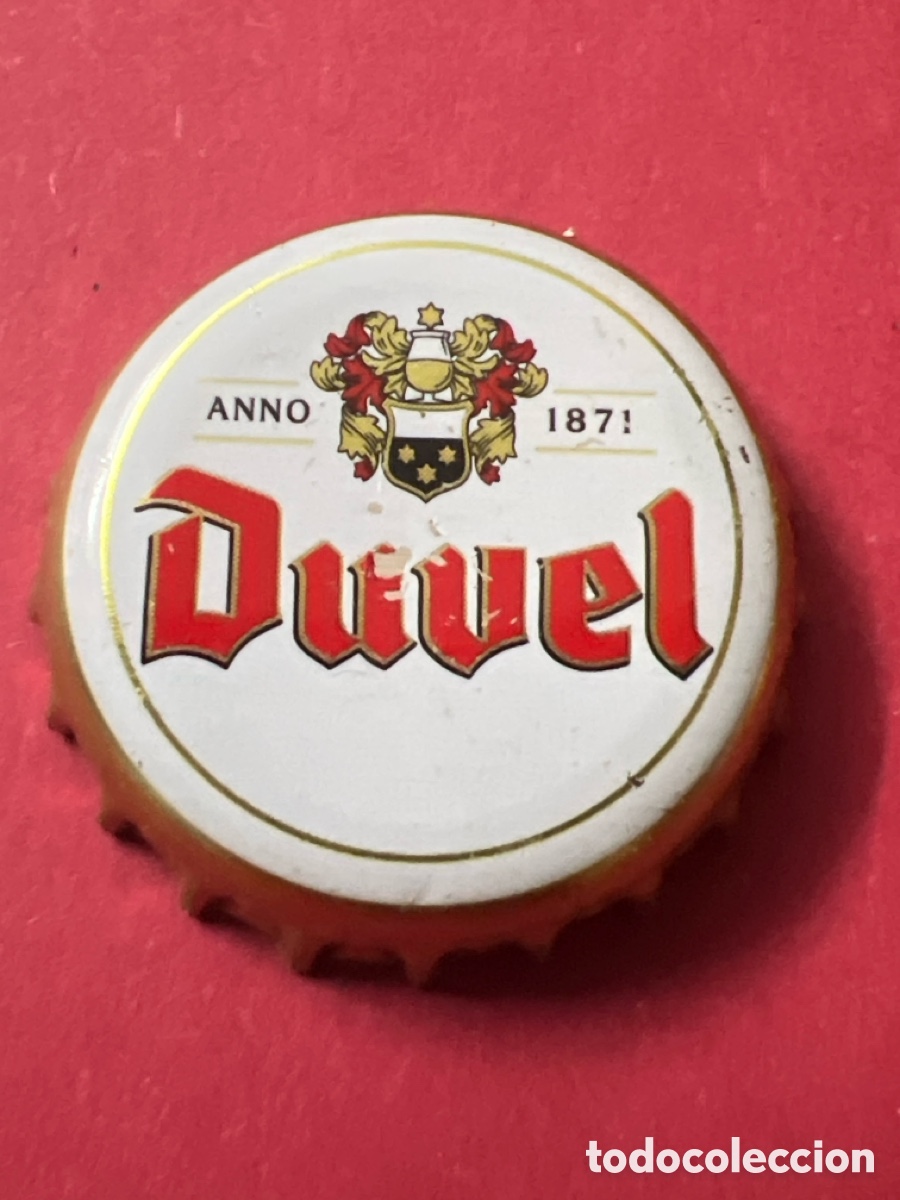 Coleccionismo de cervezas: T4/X145/Q4. CHAPA DE CERVEZA - TAP&Oacute;N CORONA DUVEL