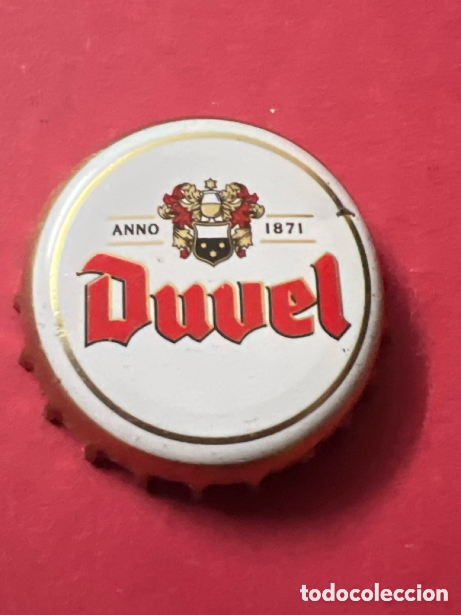 Coleccionismo de cervezas: T4/X145/Q6. CHAPA DE CERVEZA - TAP&Oacute;N CORONA DUVEL