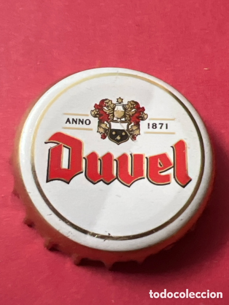 Coleccionismo de cervezas: T4/X148/O6. CHAPA DE CERVEZA - TAP&Oacute;N CORONA DUVEL