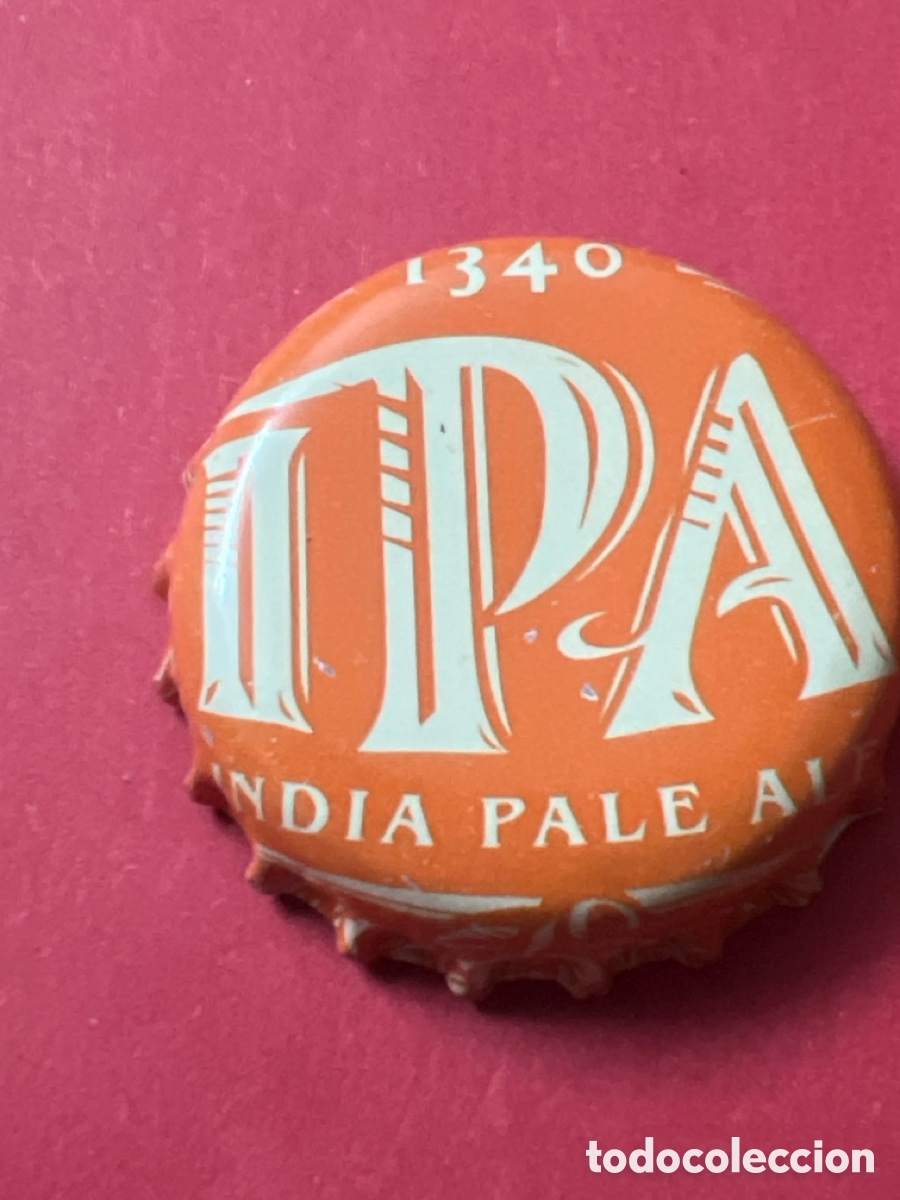 Coleccionismo de cervezas: T4/X148/P6. CHAPA CERVEZA - PA&Iacute;SES BAJOS - 1340 IPA India Pale Ale
