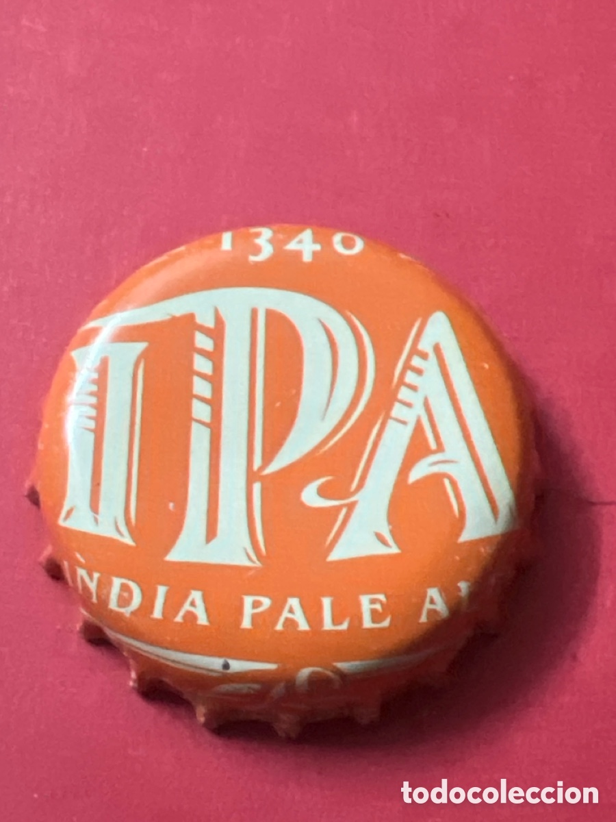 Coleccionismo de cervezas: T4/X148/Q1. CHAPA CERVEZA - PA&Iacute;SES BAJOS- 1340 IPA India Pale Ale