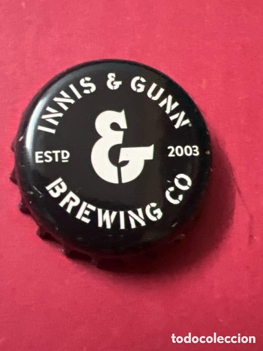 Coleccionismo de cervezas: T4/X148/Q2. CHAPA CERVEZA - REINO UNIDO - Innis & Gunn Brewing Co Estd 2003