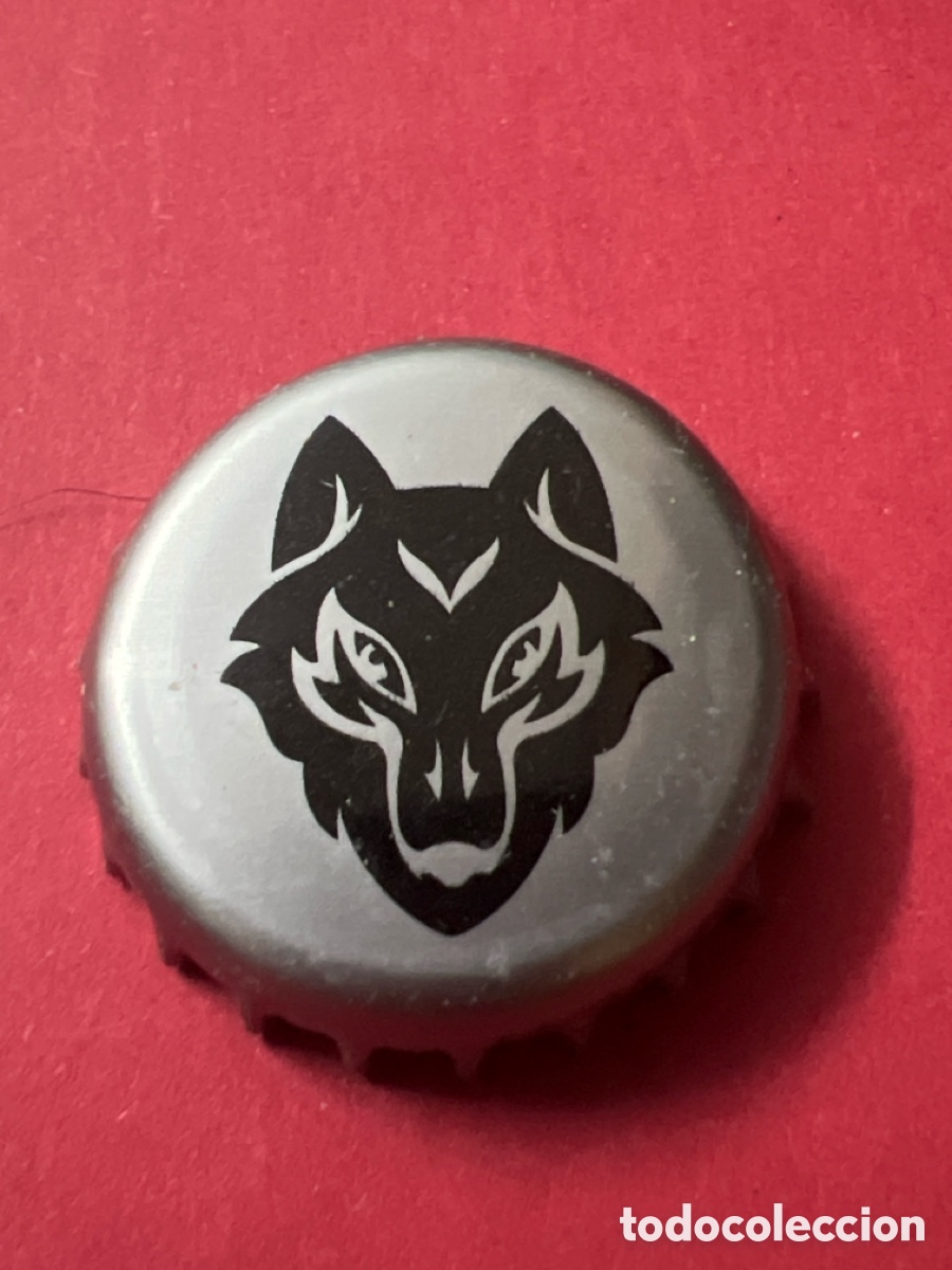 Coleccionismo de cervezas: T4/X148/Q5. TAPON CORONA CHAPA BEER BOTTLE CAP KRONKORKEN TAPPI CAPSULE BLACK WOLF - INGLATERRA
