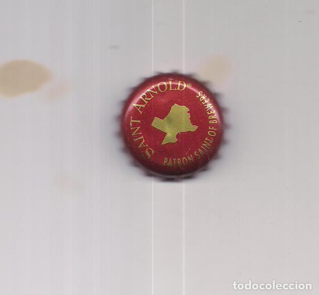 Coleccionismo de cervezas: 1 chapa usada de Arnold houston texas Estados Unidos