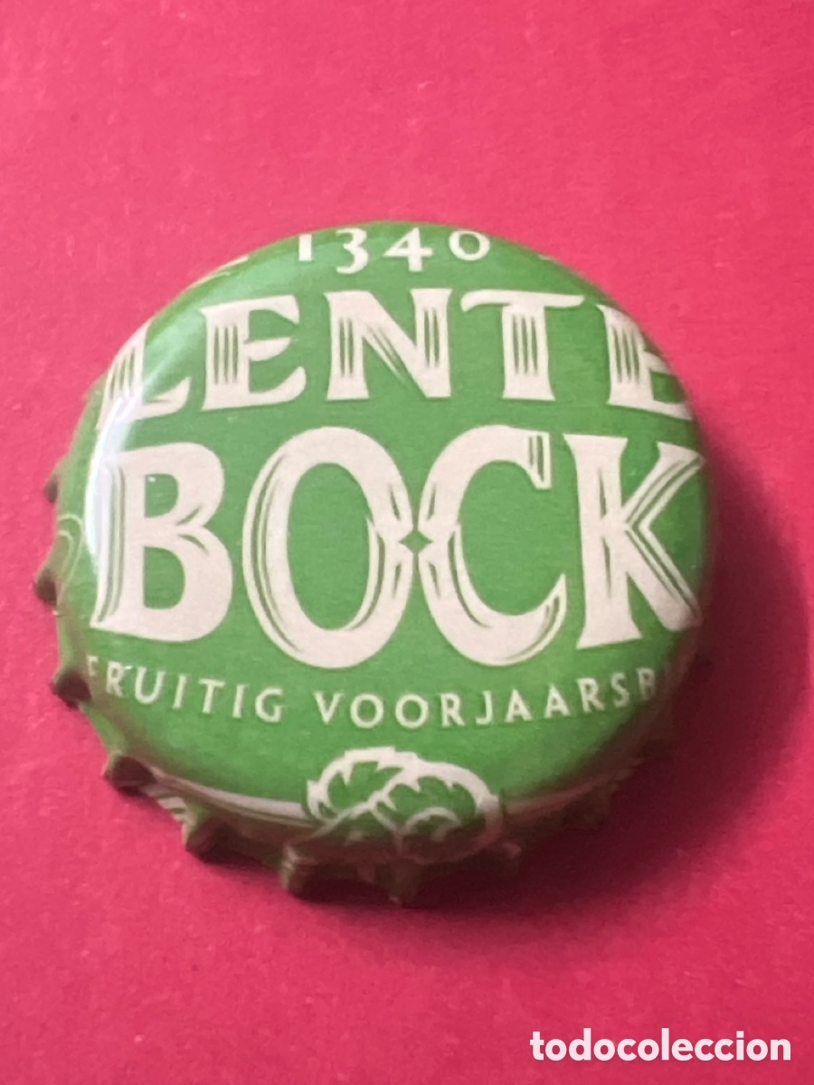 Coleccionismo de cervezas: T4/X144/B3. CHAPA CERVEZA - PA&Iacute;SES BAJOS - 1340 Lente Bock Fruitig Voorjaarsbier